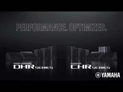 Yamaha Loudspeaker DHR/CHR Series - overview