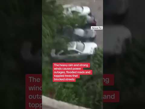 Powerful storm takes lives in Croatia
