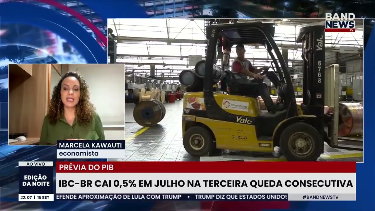 IBC-BR cai 0,5% em julho na terceira queda consecutiva | BandNews TV