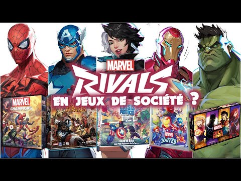 5 Jeux de société MARVEL si vous aimez MARVEL RIVALS (feat @dungeonattack820 )