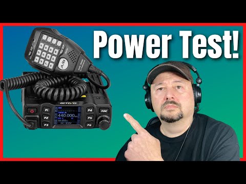 Retevis RT95 Power Test - Dual Band Ham Radio
