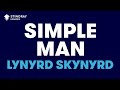 Simple Man in the style of Lynyrd Skynyrd