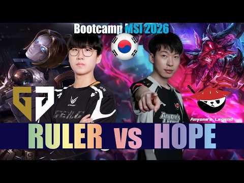 GEN Ruler vs AL Hope - Ruler ORIANNA vs Hope RYZE Mid - Patch 26.13 KR Ranked | lolrec
