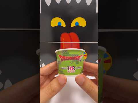 Got a Critical Hit while eating Dragon Quest ice cream! 💥 #shorts
