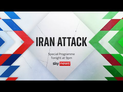 Sky News special programme on the Iranian attack on Israel