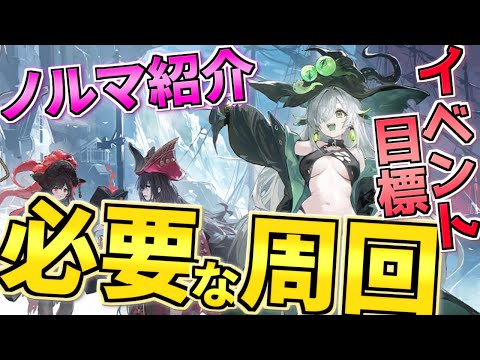 今回はノルマ大量！艦船,装備,オフニャ等限定要素を入手するために最低限必要な周回を紹介します！【アズレン】