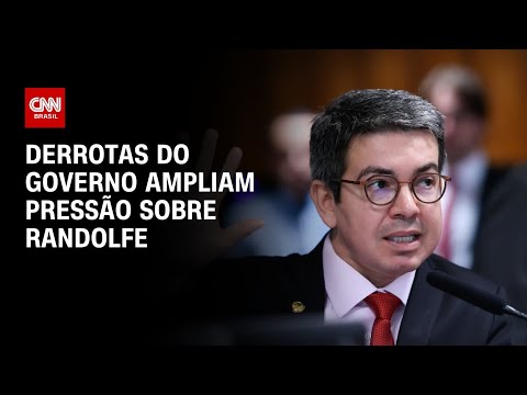 ​Derrotas do governo ampliam pressão sobre Randolfe | CNN ARENA