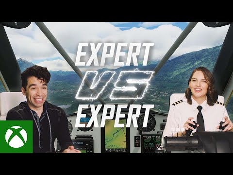 Real Pilot Takes Gamer on a check ride in Microsoft Flight Simulator | Expert VS Expert Ep. 1