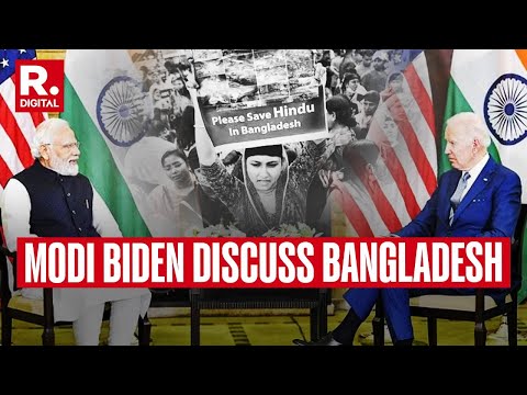 PM Modi Speaks To Biden, Both Call For Safety Of Hindus In Bangladesh