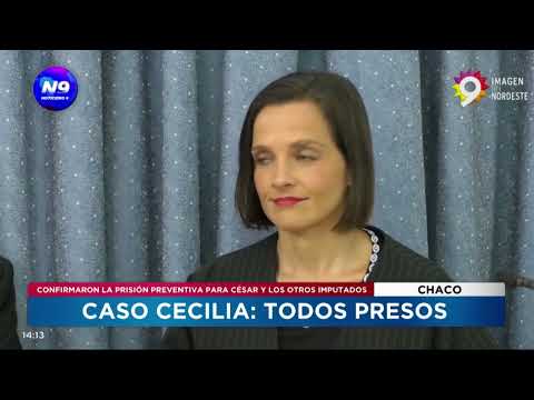 CASO CECILIA: TODOS PRESOS - NOTICIERO 9