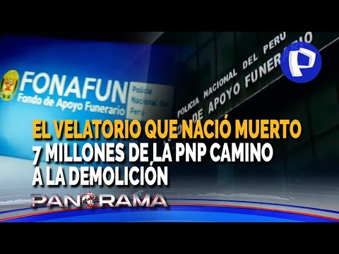 El velatorio que nació muerto: 7.5 millones de la Policía Nacional camino a la demolición