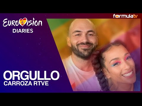 Así vivimos el Orgullo LGTBIQ+ en la carroza de RTVE con CHANEL y eurovisivos - Eurovisión Diaries