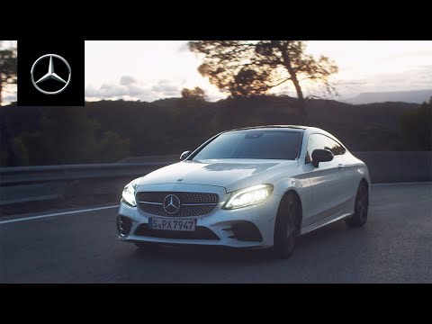 Skating in Barcelona with Julian Larsson and the C-Class Coupé