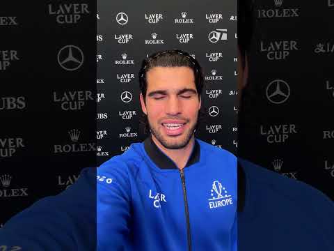 Well played today, Carlos ❤️ #lavercup #tennis #carlosalcaraz #champ