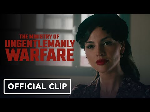 The Ministry of Ungentlemanly Warfare - Official 'Marjorie Meets Luhr' Clip (2024) Eiza González
