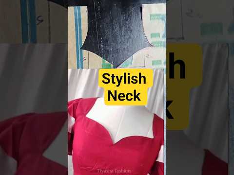 ഏറ്റവും എളുപ്പത്തിൽ Neck Cut ചെയ്യാൻ പഠിക്കാം#stylish # Neck #simple way#kurthi Neck@thread n touch