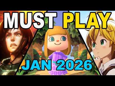 10 New Games Releasing January 2026 (Hytale, Animal Crossing Switch 2 + More!)