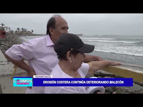 Huanchaco: erosión costera continúa deteriorando Malecón