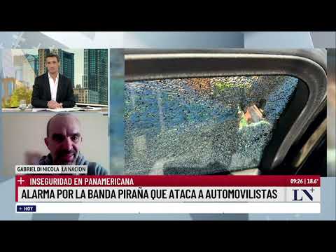 Alarma por la banda piraña que ataca a automovilistas en Panamericana