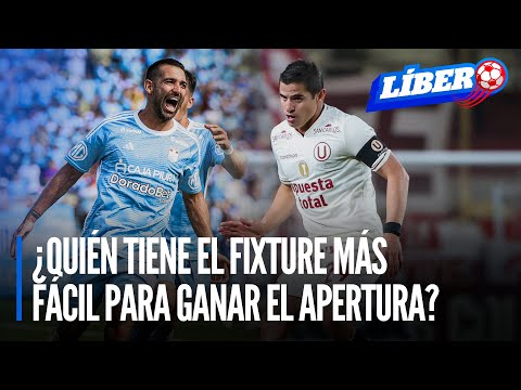 Cristal o Universitario: ¿Quién tiene el fixture más fácil para ganar el Apertura 2024? | Líbero