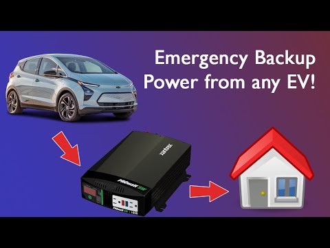 Emergency Power Out from your Chevy Bolt EV (Inverter Step-by-Step Installation)