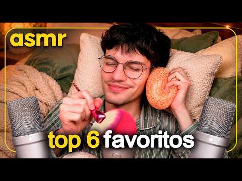 ASMR para DORMIR 😴 <strong>MIS</strong> 6 SONIDOS FAVORITOS | Mouth Sounds, Inaudible y Más