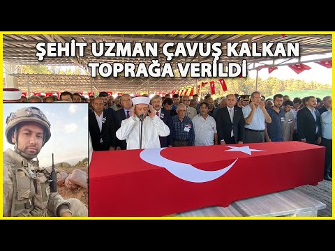 Şehit Uzman Çavuş Kalkan, Osmaniye'de Toprağa Verildi