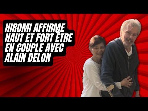 Alain Delon en couple avec Hiromi Rollin ? elle fait une re?ve?lation choc