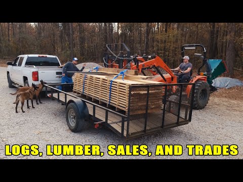 Logs, Lumber, Sales, and Trades