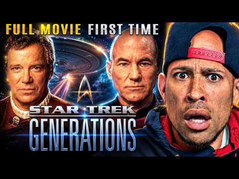 FIRST time watching STAR TREK GENERATIONS! Captain Kirk is how I KNEW I wasn't RAHCIST lol...