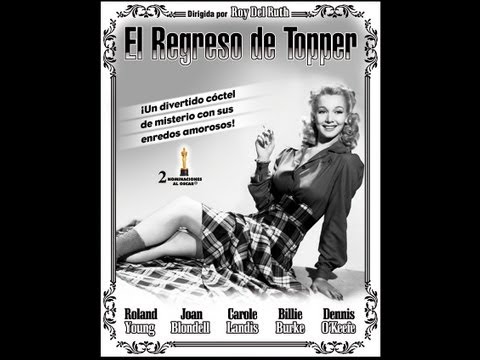 EL REGRESO DE TOPPER (Topper Returns, 1941, Full Movie, Spanish, Cinetel)