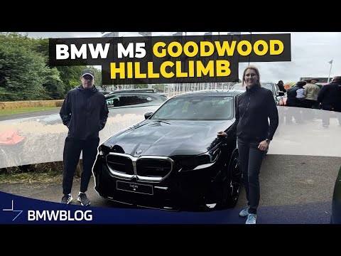 Driving the 2025 BMW M5 at Goodwood Festival of Speed