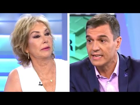 La gran bronca de Ana Rosa Quintana a Pedro Sánchez en el programa de AR