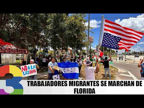 Trabajadores migrantes se marchan de Florida