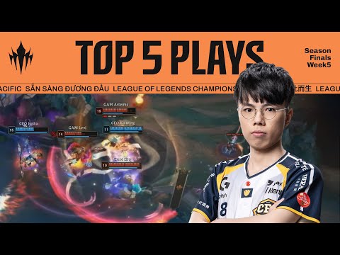 Week 5 | TOP 5 Plays | LCP 2025 Season Finals