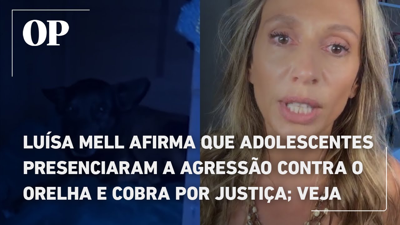 Luísa Mell afirma que outros adolescentes presenciaram agressão contra Orelha e cobra justiça; veja