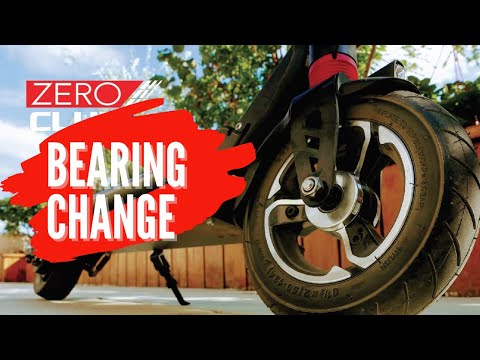 Fixing Front Wheel Noise: How to Change Bearing of ZERO 8, Z9 and Z10