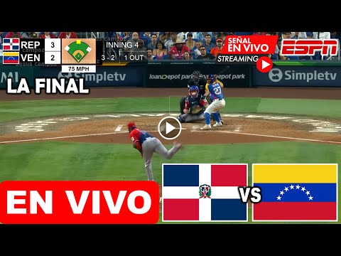 República Dominicana vs Venezuela Final Serie del Caribe 2024 en vivo, donde ver, a que hora juega