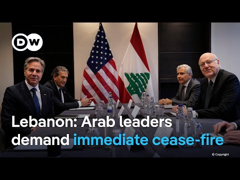 US Secretary of State Blinken holds talks with Arab leaders in London | DW News