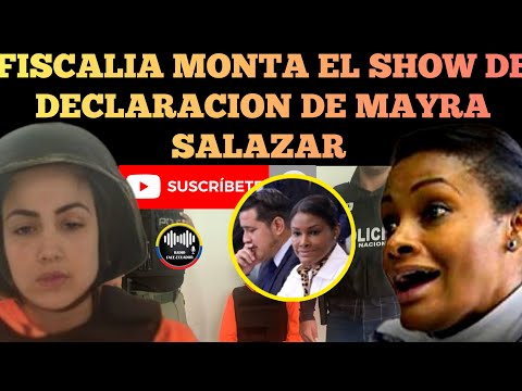 FISCALIA MONTA TREMENDO SHOW DE LA DECLARACION ANTICIPADA DE MAYRA SALAZAR NOTICIAS RFE TV