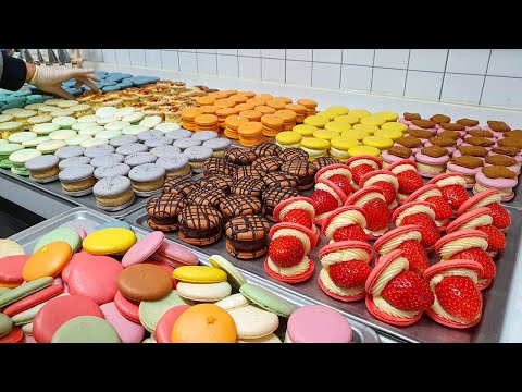 보기만 해도 달콤한 마카롱 제작과정 몰아보기 BEST 5 / BEST 5 Macaron making video