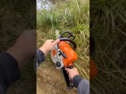 STIHL - MS 180 як правильно косити