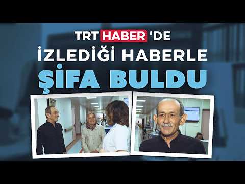 TRT Haber'de izlediği haber, KOAH hastasının hayatını değiştirdi