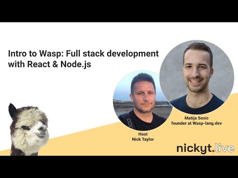 Intro to Wasp: Full stack development with React & Node.js