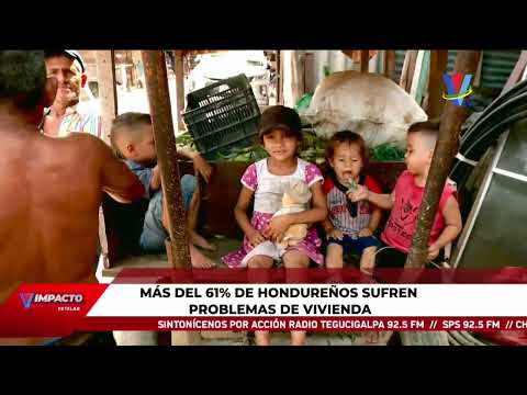 61% de los hondureños viven en condiciones inhumanas