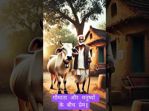 गौमाता और मनुष्यों के बीच प्रेम#trending #cartoon #cowvideos #ytshorts #funny #shortvideo #viral #