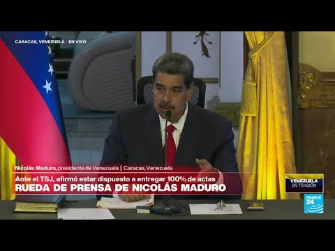 Nicolás Maduro: Elon Musk dirige el golpe de Estado en Venezuela • FRANCE 24 Español