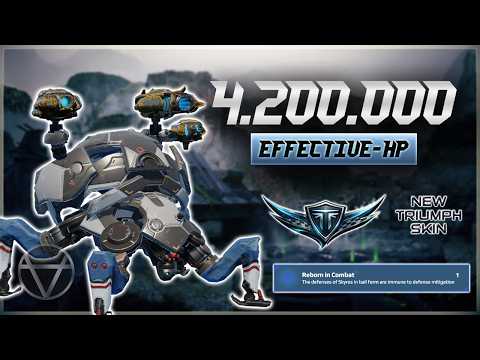 4,200,000 Effective HP New TRIUMPH Skyros Securing Victories – BALL Gameplay | War Robots