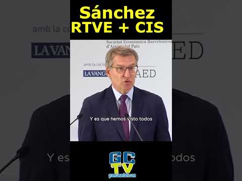 Sánchez expedientado por usar RTVE y el CIS Feijóo