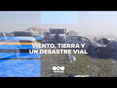 VIENTO, TIERRA y un DESASTRE VIAL en ROSARIO y CÓRDOBA - Telefe Noticias